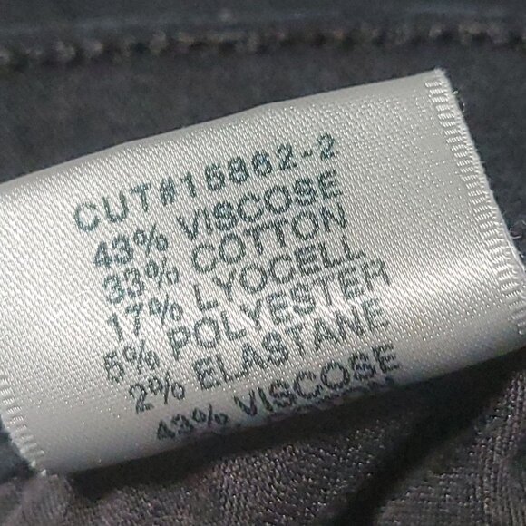 J Brand Maria Skinny Jeans Womens Size 26 Mid Rise Dark Wash Denim Pants - Picture 7 of 7